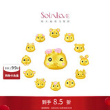 周大福SOINLOVE 萌宠系列 小金猴足金转运珠 VR1414