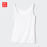 优衣库女装AIRism背心/空气衣吸汗速干打底衫内衣482151 00 白色 M /160/84