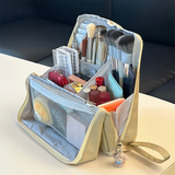 范爷家可立式化妆包女大容量便可折叠携式旅行手提分区化妆品收纳洗漱包