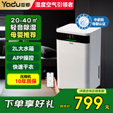 亚都家用除湿机 客厅/卧室室内干燥机 家用除湿器 APP智能 轻音地下室去湿防潮干衣 12L/天 母婴级认证