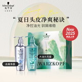 施华蔻（Schwarzkopf）去屑控油礼盒（净屑洗400ml+控油洗400ml）洗发水 团购节日福利