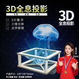 名遇科学小实验套装DIY手工制作小学生儿童礼物早教益智亲子互动 儿童创意木制手工3D全息投影