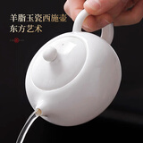 忆壶茶羊脂玉瓷西施壶陶瓷泡茶壶家用小茶具高端纯手工功夫茶具