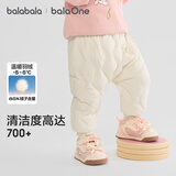 巴拉巴拉balaOne儿童羽绒裤男女童长裤宝宝保暖冬季新款高腰