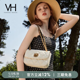 VANESSA HOGAN VH女包茵然软包系列太阳神斜挎包菱格链条腋下单肩包包七夕礼物