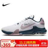 耐克（NIKE）男子篮球鞋AIR MAX IMPACT4运动鞋DM1124-102白紫44.5