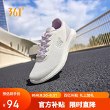 361°运动鞋女秋季网面透气户外轻便通勤软底慢跑步鞋子女681832270-5