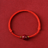 月老祠堂 DESTINY TEMPLE【已过香】月老红绳朱砂手串转运珠女本命年守护红手绳生日礼物