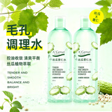 安安金纯 爽肤水丝瓜薏仁水500ml*2瓶 补水保湿护肤