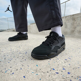 耐克乔丹男子缓震骑士鞋冬季支撑抓地运动鞋JORDAN 4 RM FQ7939 004黑/白 42