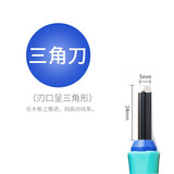 樱花日本Sakura 樱花木刻刀版画雕刻刀木雕刀橡皮章刻刀5件套 4件套版画工具 三角刀-单把