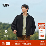 森马（Semir）夹克男冬抗静电外套摇粒绒情侣上衣109724108203