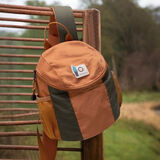 第九城堡儿童书包幼儿园轻便透气背包男童女孩户外出行双肩包亲子出游背包