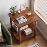 奥林欧风边几边桌床头边柜小边几置物架沙发边几小桌子简易茶水桌双层置物