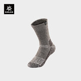 KAILAS男款踏雪中帮徒步袜KH2401101深卡其M