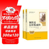 骆驼祥子+钢铁是怎样炼成的（升级版） 人教版名著阅读课程化丛书 七年级下套装（共2册）与25春新版初中语文教材配套使用（含微课，从教学角度讲解名著；含阅读笔记本，提供测评指导帮助提升整本书阅读能力）