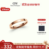 丹尼尔惠灵顿（DanielWellington）dw戒指男 经典系列戒指男女同款 玫瑰金60号 生日礼物送男友
