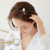 奇美拉（CHIMERA）水钻发夹韩国小兔可爱一字夹侧边夹刘海夹发卡女生日礼物