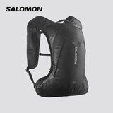 萨洛蒙（Salomon）男女款 户外运动轻量透气舒适旅行登山徒步双肩背包 CROSS 8 黑色 C21853 均码