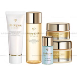肌肤之钥CPB钻光护肤套装 乳液面霜精华眼霜爽肤水洗面奶 小样试用装旅行 5件套 洁面+水+眼霜面霜精华
