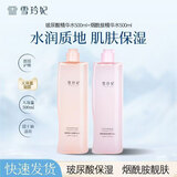雪玲妃玻尿酸精华水烟酰胺水补水保湿水润亮肤收敛毛孔滋润护肤品湿敷水 新版玻尿酸水500ml+烟酰胺水500ml