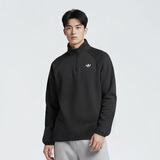 阿迪达斯（adidas）三叶草系列 男 SPACER DRILL TT 卫衣 JW5958 黑色 M