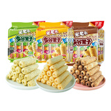 米老头多谷果子粗粮米果卷零食小吃休闲食品  海苔味160g*1袋