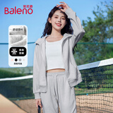班尼路（Baleno）收腰连帽卫衣外套女2025年春秋季潮流时尚舒适亲肤校园风上衣开衫