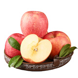 西域美农正宗陕西洛川红富士苹果2025年新果4.5斤250g+ 脆甜新鲜 源头直发