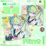 艾可斯锐X-Raypad 鼠标垫游戏电竞 AC+粗面乱纹鼠标垫Buzz电竞 CSGO LOL FPS游戏瓦冠军电竞鼠标垫 AC+薄荷【中性均衡】 360x300x4毫米-