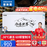 星奥雪冰柜商用家用卧式冷柜大容量冷藏冷冻展示柜双温商用大容量冷冻柜商用大冰柜 728单温智能铜管款（长1.4米）