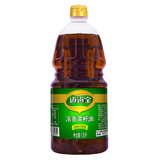 道道全菜籽油 食用油 浓香菜籽油 物理压榨非转基因 1.8L*1桶