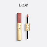 迪奥DIOR【圣诞限定】烈艳蓝金双效亮闪唇釉 520口红生日礼物新年礼物