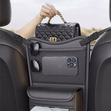 侑家良品车载纸巾盒汽车中间座椅储物收纳袋中控置物袋车上收纳网兜用品