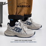 回力（Warrior）官方男鞋冬季厚底增高运动鞋男士加绒保暖老爹鞋百搭休闲鞋子男
