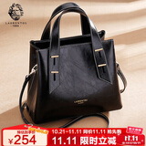 老人头牛皮女士包包女包大容量手提包单肩包斜挎包妈妈包轻奢生日礼物