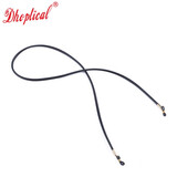 DhopticalPU太阳眼镜链子老花镜挂绳挂脖绳复古时尚户外运动旅行A016 哑光黑