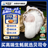 贝司令 鲜活乳山生态生蚝2XL 净重9斤 32-38只 生鲜源头直发 中秋聚餐 