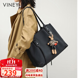 viney包包女包帆布托特包大容量品牌单肩大包生日礼物高级感送女友老婆