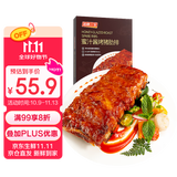 如意三宝蜜汁猪肋排烤猪排500g 烤排骨烧烤食材烤箱免腌家庭大菜冷冻生鲜