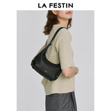 拉菲斯汀头层牛皮月牙包包女式2025新款真皮女包手提斜挎包腋下包