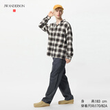 优衣库男装女装直筒牛仔裤/水洗产品25秋冬新款合作款系列479816 07 青灰色 36 /180/90B