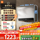 米家小米60升智能双胆电热水器2超薄大水量3200W速热免换镁棒储水式扁桶一级能效国家补贴以旧换新MJ05