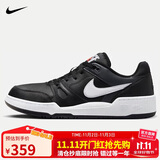 耐克男子休闲鞋 FULL FORCE LO运动鞋FB1362-001黑白 42.5