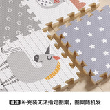 曼龙宝宝爬爬垫拼接地垫XPE环保防摔爬行垫无毒加厚家用婴儿客厅 补充装3片装-独角兽【2CM/片】