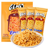 GEMEZ印尼进口小鸡干脆面 方便面休闲进口零食 曲曲面烧烤味 3包入