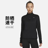 耐克NIKE女春夏长袖T恤 速干透气 运动内胆紧身衣FB4317-010黑S