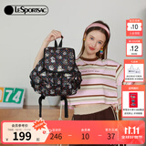 LeSportsac乐播诗新款包包女包休闲旅行双肩包大容量通勤背包送女生礼物 怪异招财猫
