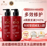 吕 RYO红吕染烫修护洗发水480ml*2 受损护理洗头膏韩国进口洗发露