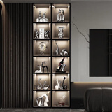 贝汉美（BHM）酒柜装饰品摆件工艺品轻奢高档大气暴力熊客厅电视柜玄关餐边柜 【12件套B】不含酒瓶